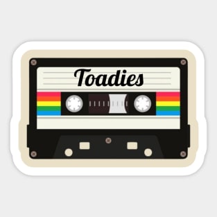 Toadies / Cassette Tape Style Sticker